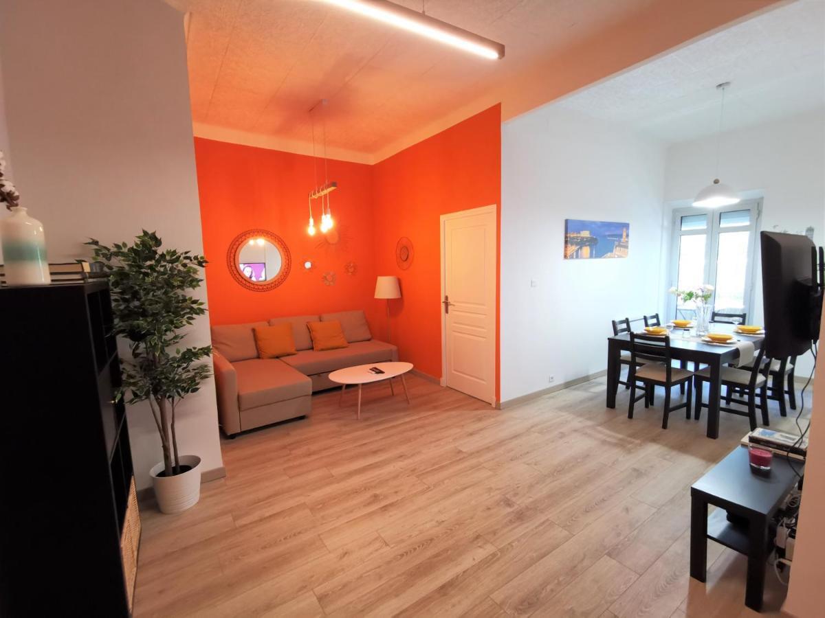 Beau T3 Neuf Proche Vieux-Port A La Place Corderie Marsilia Exterior foto